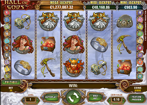 Hall of Gods Jackpot Slot